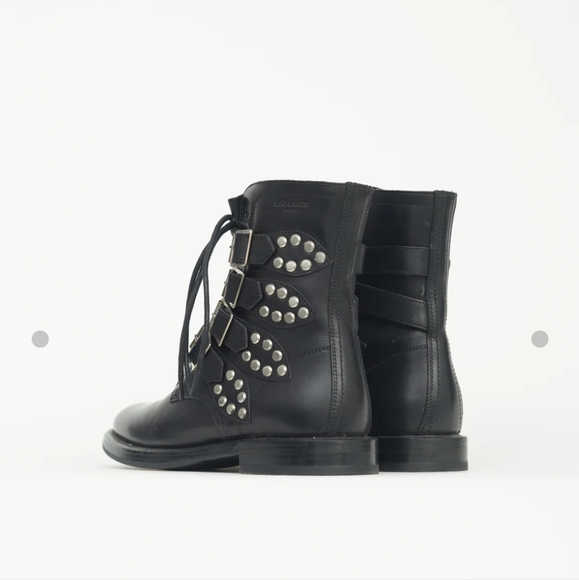 Saint Laurent studded boots - Picture 4 of 9